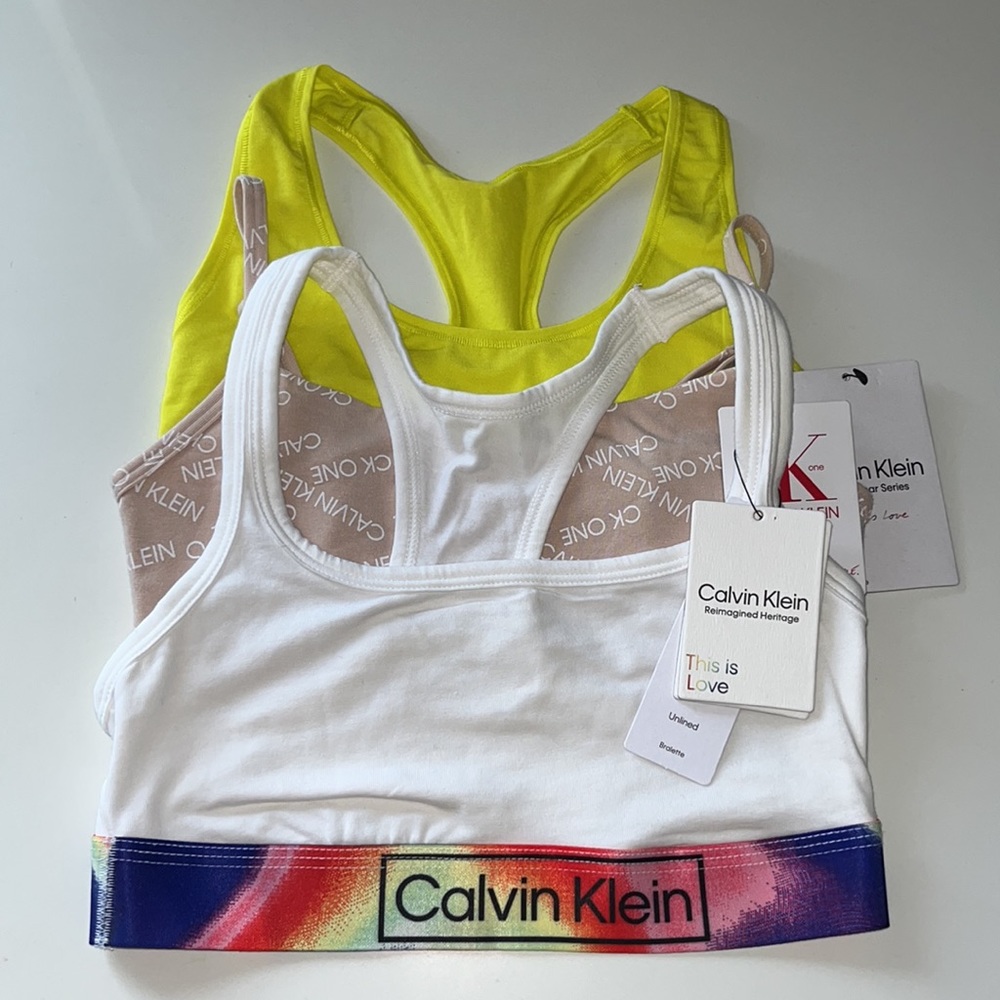 Set of 3 Calvin Klein Bralettes